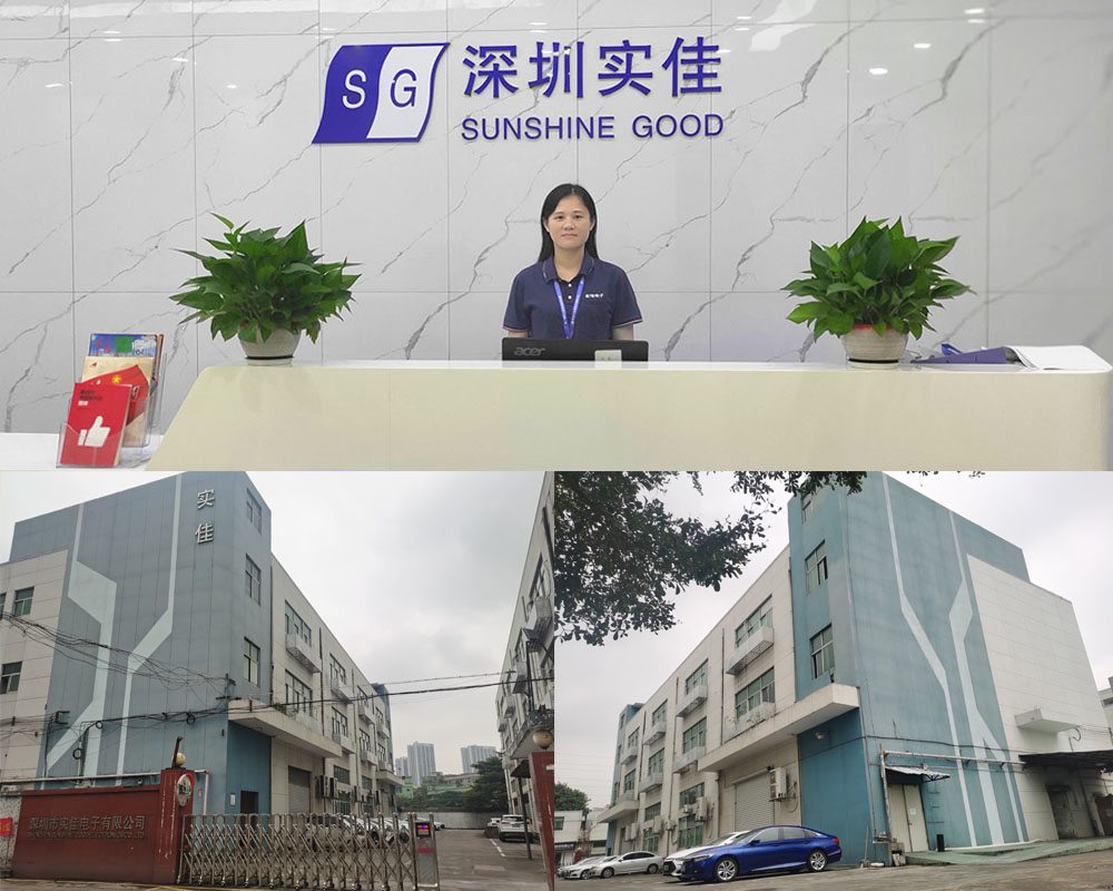 新廠房大門(mén)口、前臺(tái)、電梯口上下貨區(qū)實(shí)拍圖